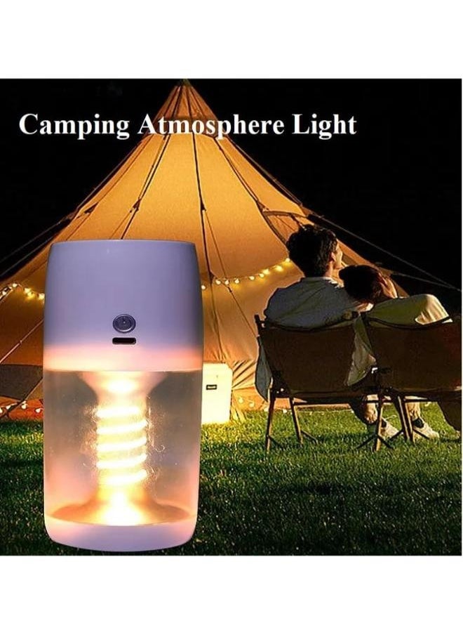 Generic Multifunctional Rechargeable LED Torch with Atmospheres Lantern Lights Portable Dual Mode Emergency Torch Lights and Rapid Flash Light  - Image 5