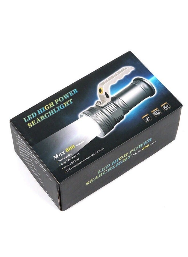Strong Flashlight Charging High-power Long-range Ultra-bright Emergency Searchlight Multi-functional Outdoor Portable Miner's Lamp For Home Use-Color:Single (no Battery, No Charger)  - Image 4