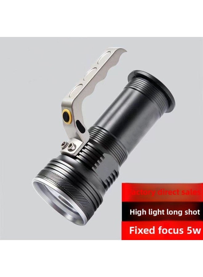 Strong Flashlight Charging High-power Long-range Ultra-bright Emergency Searchlight Multi-functional Outdoor Portable Miner's Lamp For Home Use-Color:Single (no Battery, No Charger)  - Image 1