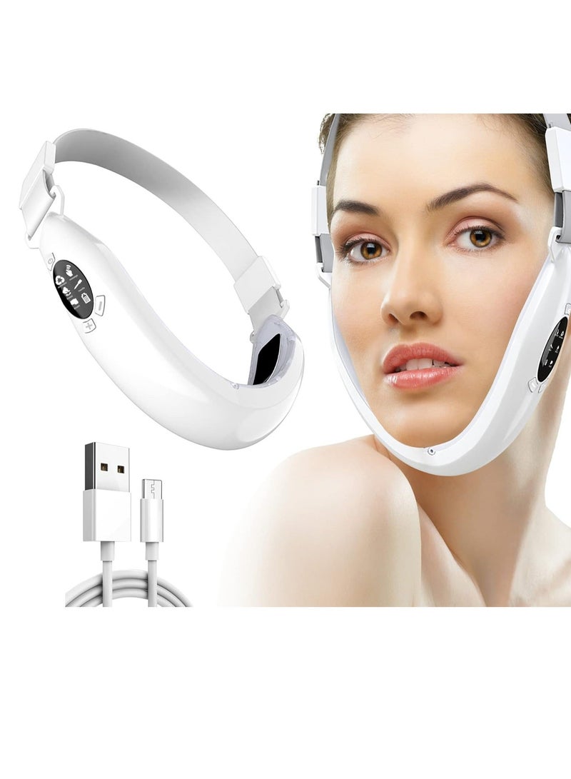 عام الذقن المزدوج المزيل ، الوجه الكهربائية رفع الجهاز ، الكهربائية على شكل الوجه ، ذكي رفع شد الجلد فضفاضة تشكيل الذقن المزدوج - Image 1