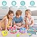 Itscolofy 4 Pack Easter Basket Stuffers Light Up Spinning Singing Tops with Flash Easter Gifts for Kids Toddler Boys Girls Easter Eggs Toys Easter Eggs Filled Goodie Bag Prize Party Favor - Image 4