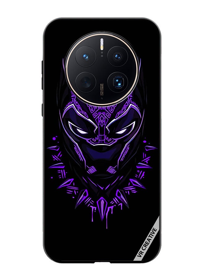 VR CREATIVE Protective Case Cover For Huawei Mate 50 Pro Black Panther Design Multicolour - Image 1