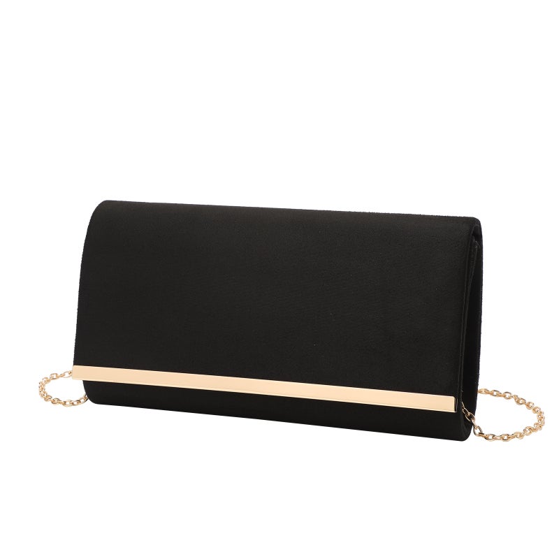 2023 New Women'S Evening Bag Metal Simple Fashion Clutch Wedding Party Evening Bag Chain Bag - Image 1