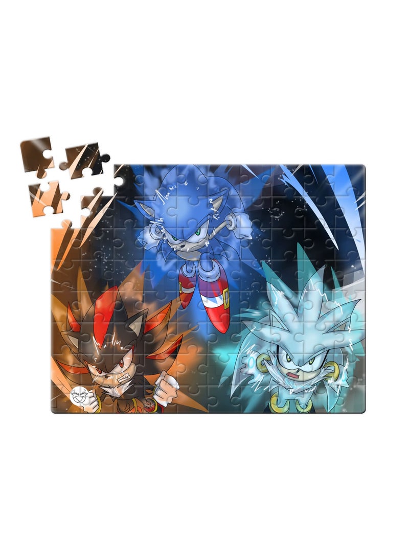 Reeman Design Puzzle printed with Sonic design