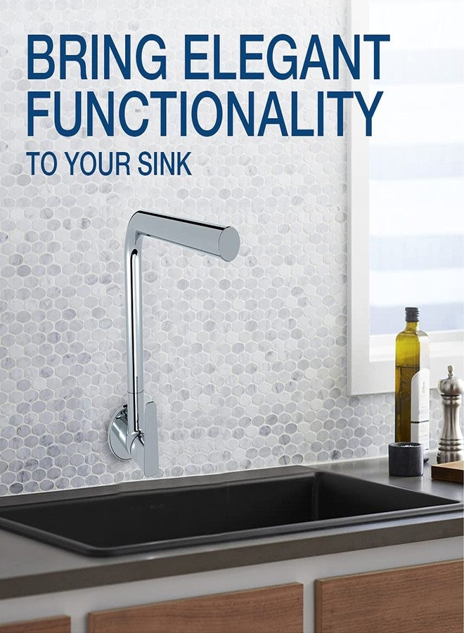 Kohler Aleo+ Wall-Mount Cold Only Kitchen Faucet - Image 4