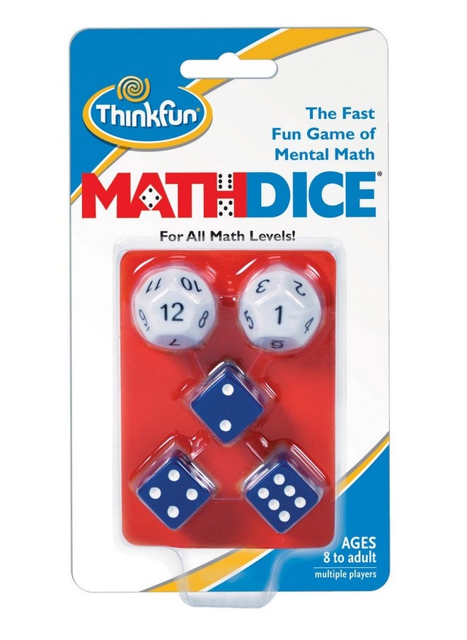 thinkfun Math Dice - Engaging Mental Math Skill Game | Great For Kids Age 8 And Up | Fun Educational Activity | Compact And Travel-Friendly  - Image 2