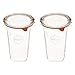 WECK Weck Jars Large Quadro 769-26.9 fl. Oz | Jars Made of Transparent Glass | Eco-Friendly Canning Jar | Food Storage - Image 2