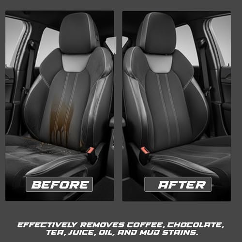 Nippon Paint n-Shield Fabric Cleaner Foam Spray 500ml With Built in Brush Cap | Upholstery, Car Seats & Carpets Cleaner | Powerful Deep Cleaning Foam Action Removes Stains, Odour & Dirt - Image 2