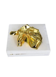 8x8.5 سم 100 ورقة / حزمة تجديد مسمار الفن DIY اللوحة الديكور الذهب الممتاز التقليد ب صفائح رقائق الذهب