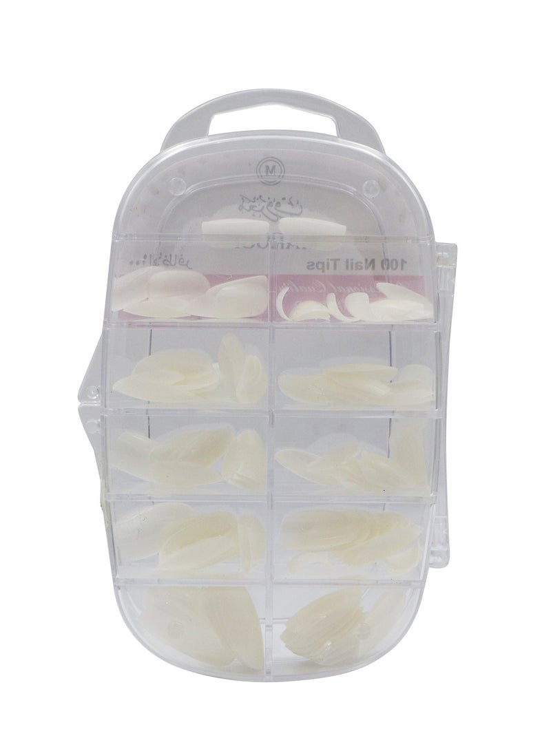 MAROOF أطراف أظافر ماروف الصلبة 02 أبيض فاتح - Image 2