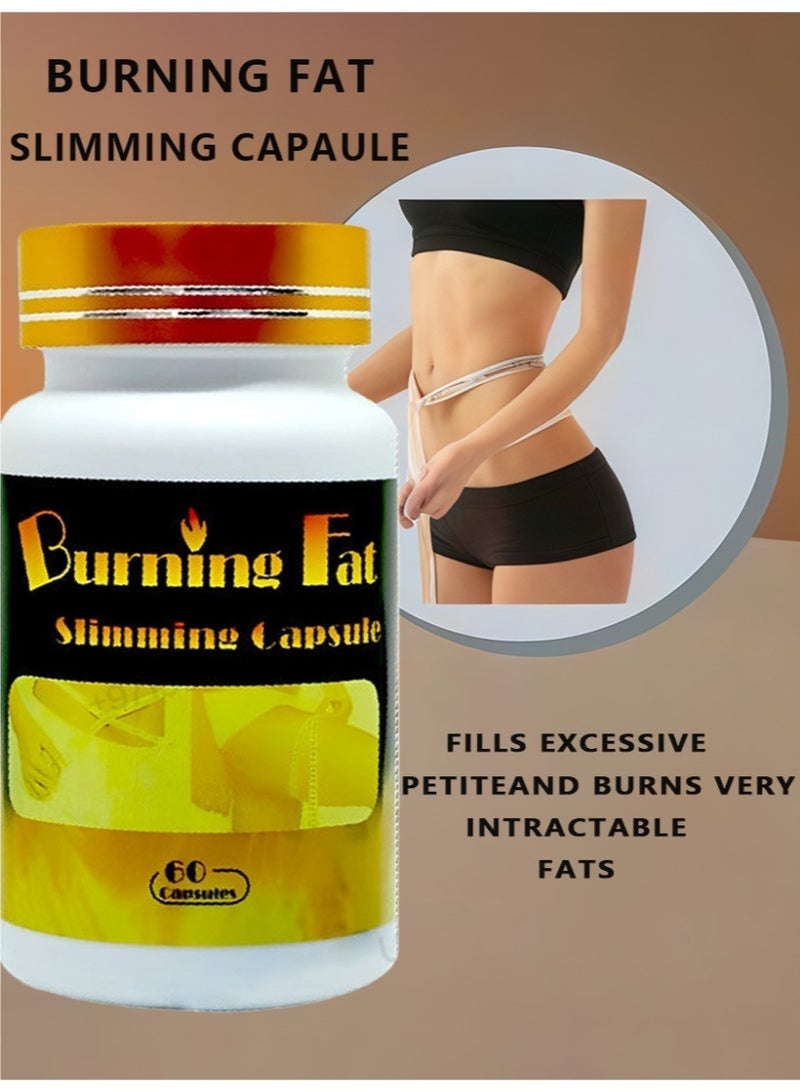 Capsule 2PC Fat Burning Capsules for Flat Belly & Appetite Control - 60 Pieces for Effective Weight Loss - Image 4