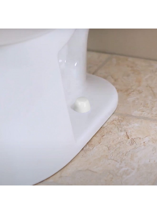 Danco 80821 Snap on Round Toilet Bolt Caps in White, Pack of 2 - Image 2