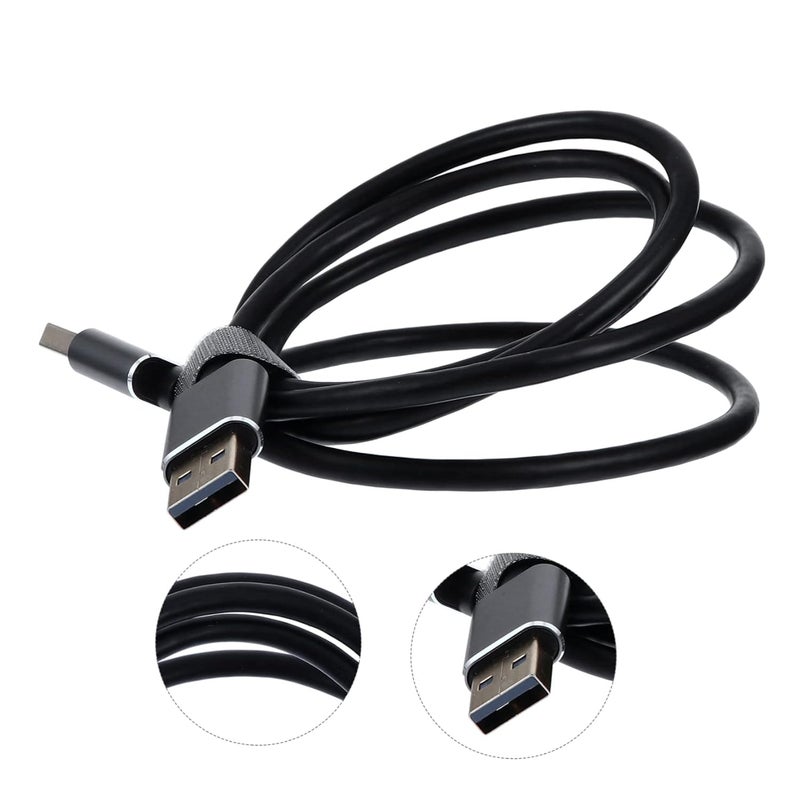 Double End USB Cable Male to Male Data Transfer Cord for Hard Drives Printers Cameras High Speed Construction Plated Connectors for Optimal Signal Clarity - Image 3