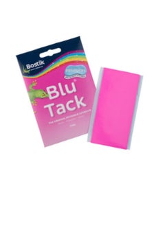 Bostik Blu Tack Original Reusable Blue Tack Adhesive Pink Color (Pack of 12)  - Image 1