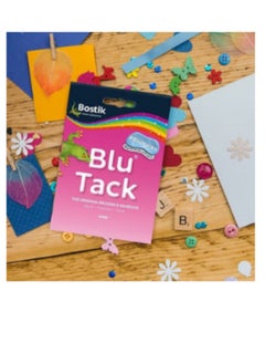 Bostik Blu Tack Original Reusable Blue Tack Adhesive Pink Color (Pack of 12)  - Image 2