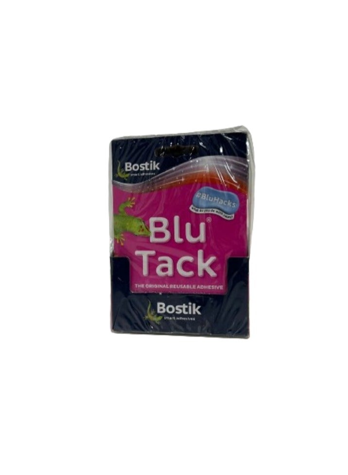 Blu Tack Original Reusable Blue Tack Adhesive Pink Color (Pack of 12)