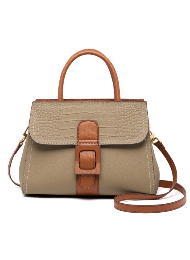 ZOOLER Zhuer Women's Handbag , Cowhide Ladies' Tote Bag, Light Luxury Crossbody Bag, Mom Bag, Qixi Gift For Wife - Image 5