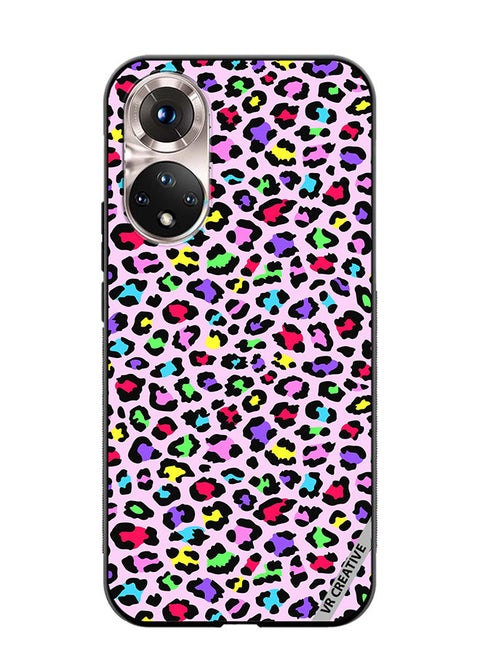 Protective Case Cover For Honor 50 Mix Pattern Design Multicolour