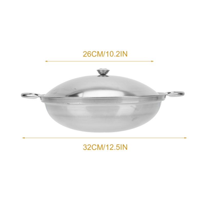 Stainless Cookware Set,Durable with Polished Surface,Easy to Clean and Carry - Image 2