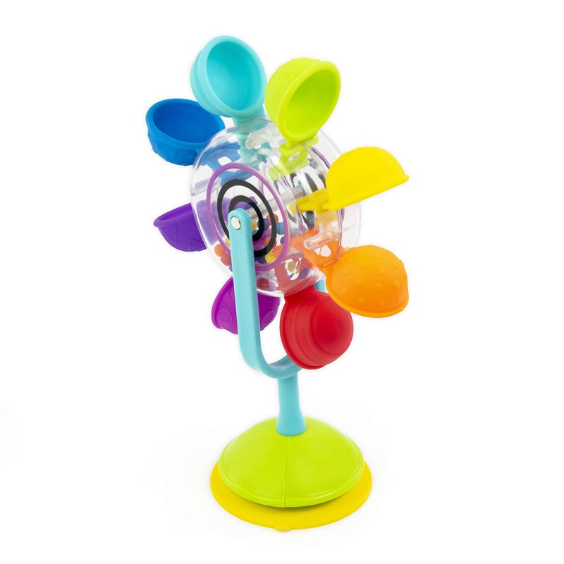 Sassy Whirling Waterfall Suction Toy for Bathtime Stem Ages 12 Months Multi - Image 1