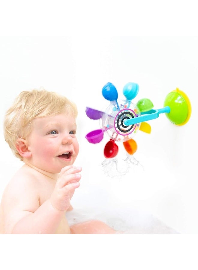 Sassy Whirling Waterfall Suction Toy for Bathtime Stem Ages 12 Months Multi - Image 3