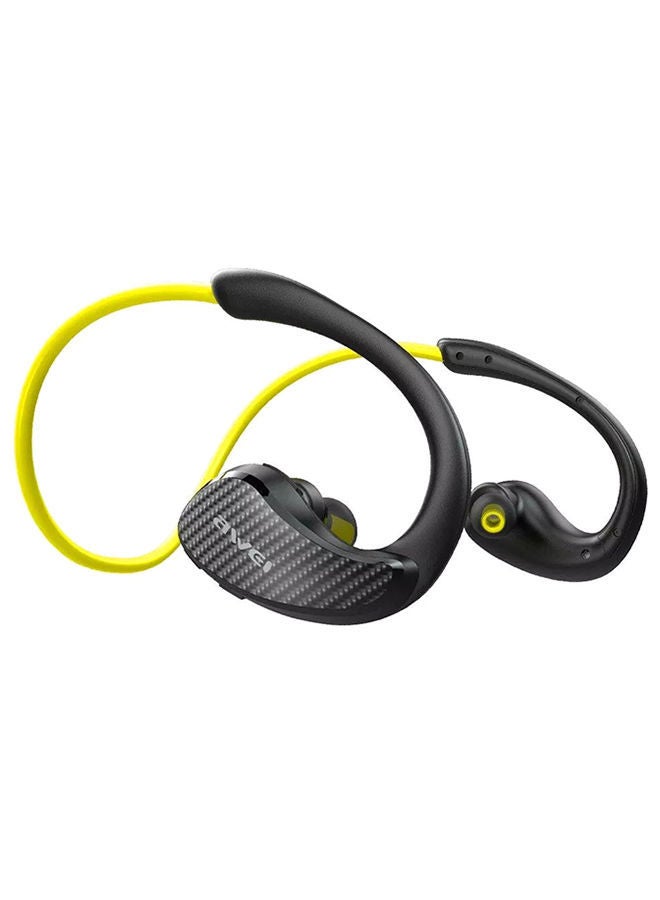 NIBEMINENT Bluetooth In-Ear Headphones With Mic Yellow/Black - Image 2