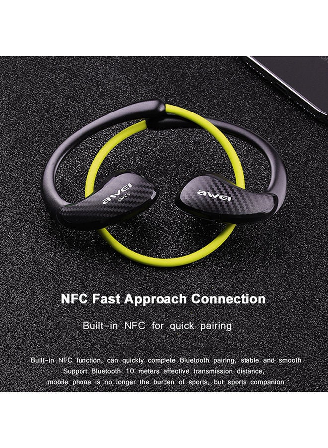 NIBEMINENT Bluetooth In-Ear Headphones With Mic Yellow/Black - Image 4