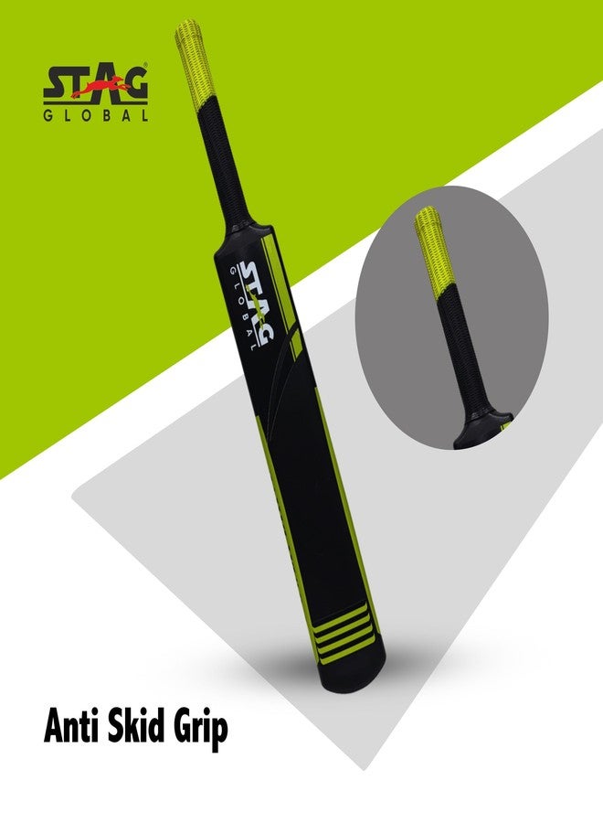 STAG Global Plastic Cricket Bat - Lightweight & Durable for All Ages | Hard Plastic Bat for Tennis & Soft Ball Cricket | Perfect for Indoor & Outdoor Play (Cricket Bat) - Image 4