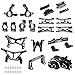 GLOBACT Aluminum Alloy RC Upgrade Part for 124 LOSI MicroB 128 MicroT 2S 2WD LOS00007T1 LOS00007T2 LOS1392T1 LOS1392T2 - Image 2