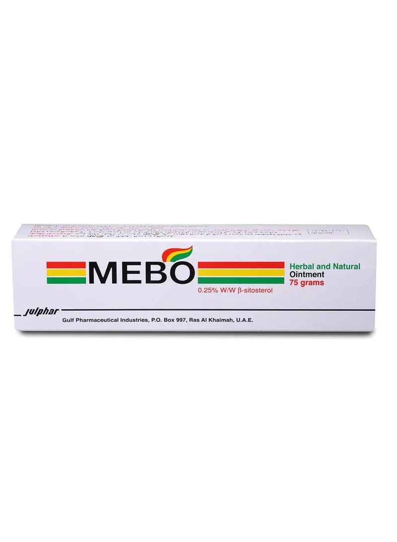 Julphar Mebo Original Ointment for Burns and Wounds, Skin ULCers 75 GM - Image 4