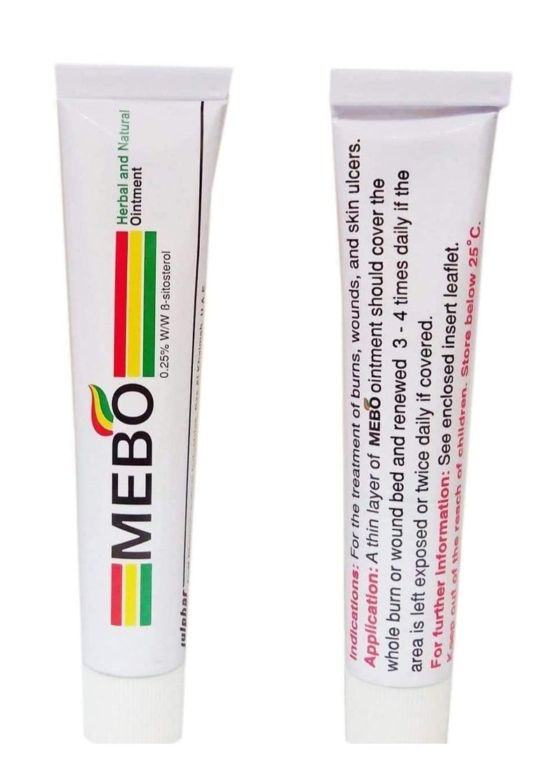 Julphar Mebo Original Ointment for Burns and Wounds, Skin ULCers 75 GM - Image 5