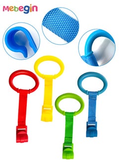 MEBEGIN Baby Bed Crib Pull Rings Cot Hanging Rings Walking Assistant for Infant Baby Toddler 4 Colors  - Image 4