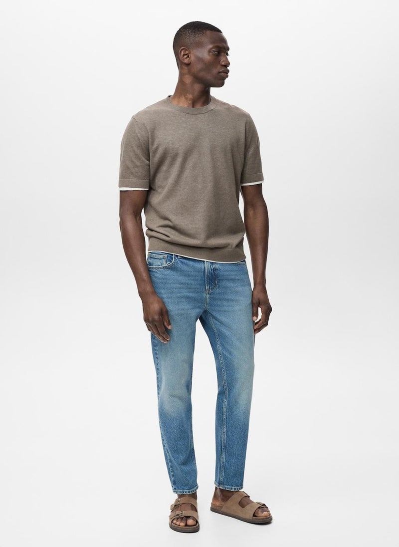 Mango Man Jeans Ben Tapered Fit  - Image 4