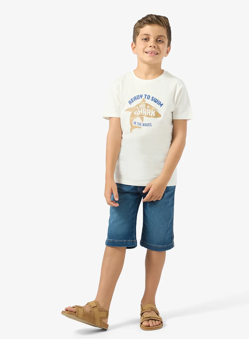 Ripples Boys Regular Fit Tee