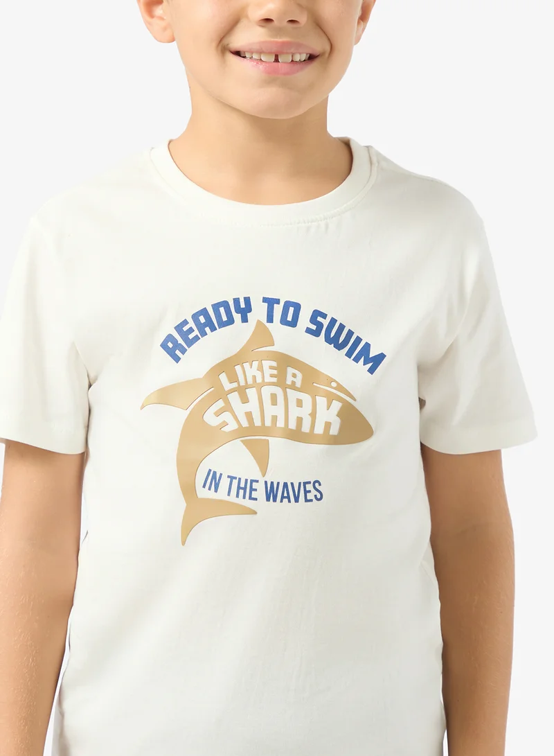 Ripples Boys Regular Fit Tee