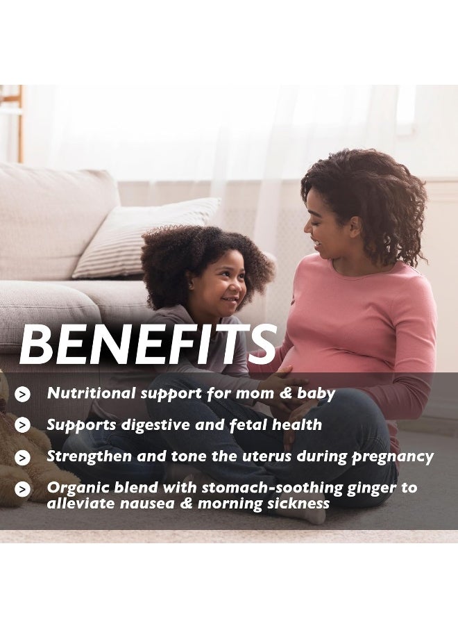 Organic Earth Prenatal Multi with Probiotics Organic Ginger & Pomegranate 60 Capsules  - Image 3