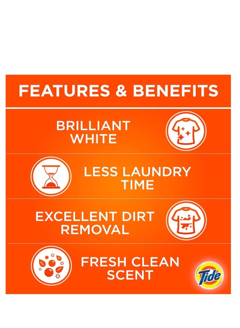 Tide Automatic Powder Laundry Detergent Original Scent 2.5kg - Image 3