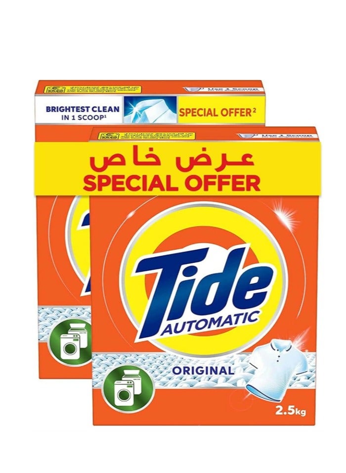 Tide Automatic Powder Laundry Detergent Original Scent 2.5kg - Image 1