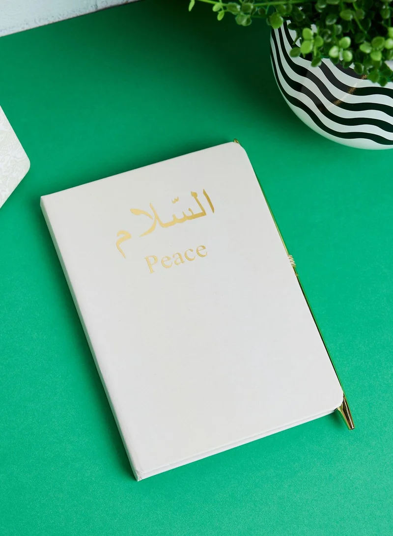 Back to school kit A6 Hardcover Notebook With Metallic Pen