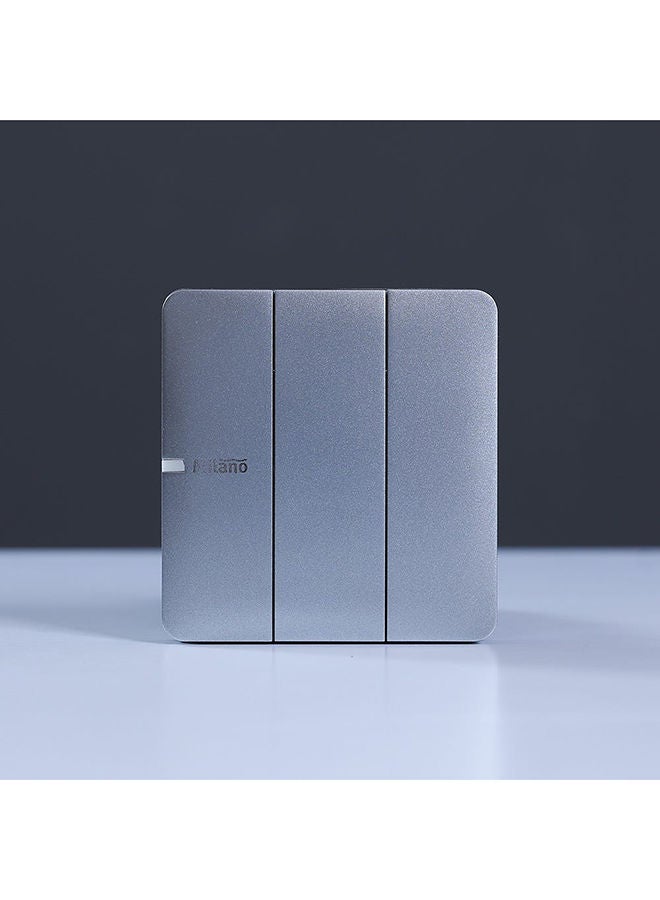 Danube Home - Milano 10A 3 Gang 1 Way Switch Sl Ps - Image 1