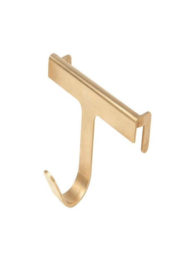 RUSSELL+HAZEL Brass Wall Hook - Image 1