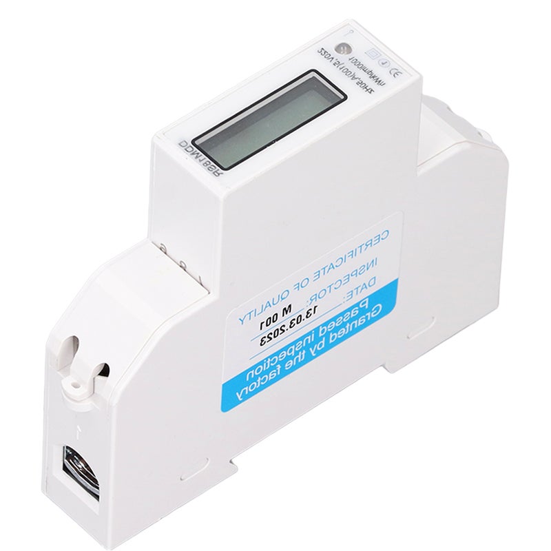 عارض LCD لمقياس الطاقة الكهربائية بتوتر 220 فولت مستمر، مقاوم للماء بنصفية IP51، مراقبة استخدام الكهربائية أحادية الطور عن بعد عبر RS485، 5-100 أمبير - Image 5