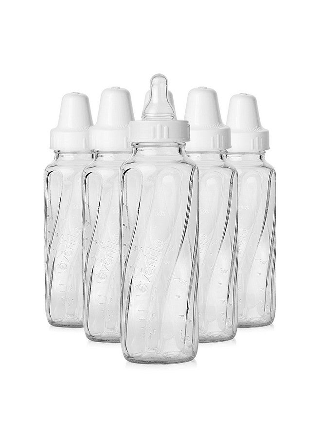 Evenflo Feeding Classic Glass Twist Bottles 8 Ounce (Pack Of 6)Clear1018611 - Image 1