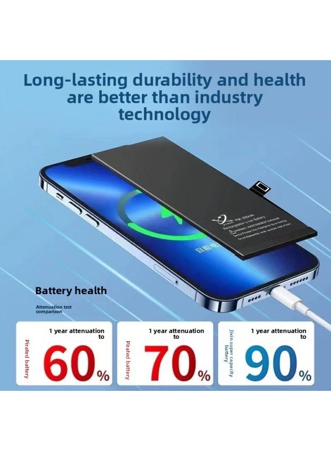 Juxin Battery Original 0-cycle Cable Super-capacity Juxin Battery Is Suitable For Apple Phone X 11 12 13 14-Standard Capacity:SE2 2270MAH Original Dismantling 0 Cycle Cable Gathering Cell  - Image 4