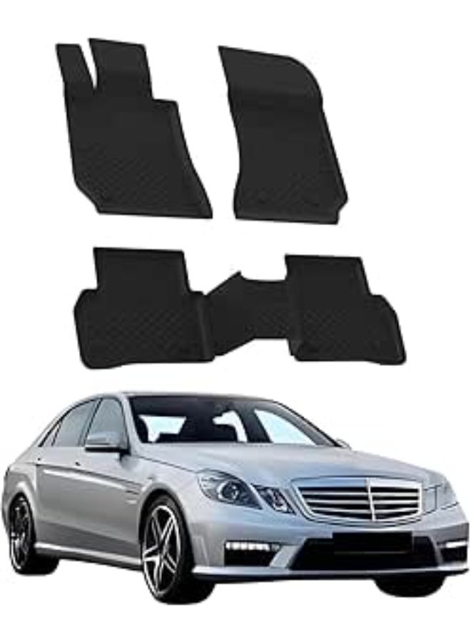 Turkish Sahler TPE Floor Mats Compatible with Mercedes Merceds E W212 2009-2016 - Image 1