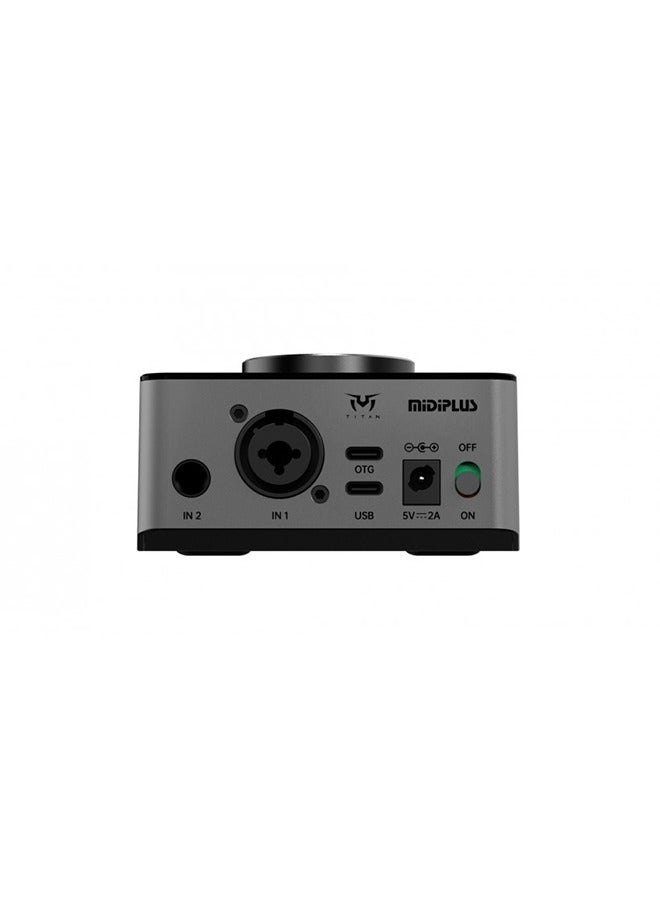 MIDIPLUS TITAN Q3 Gaming Audio Mixer for Game Voice, Podcasts, AmpliGame - Image 5