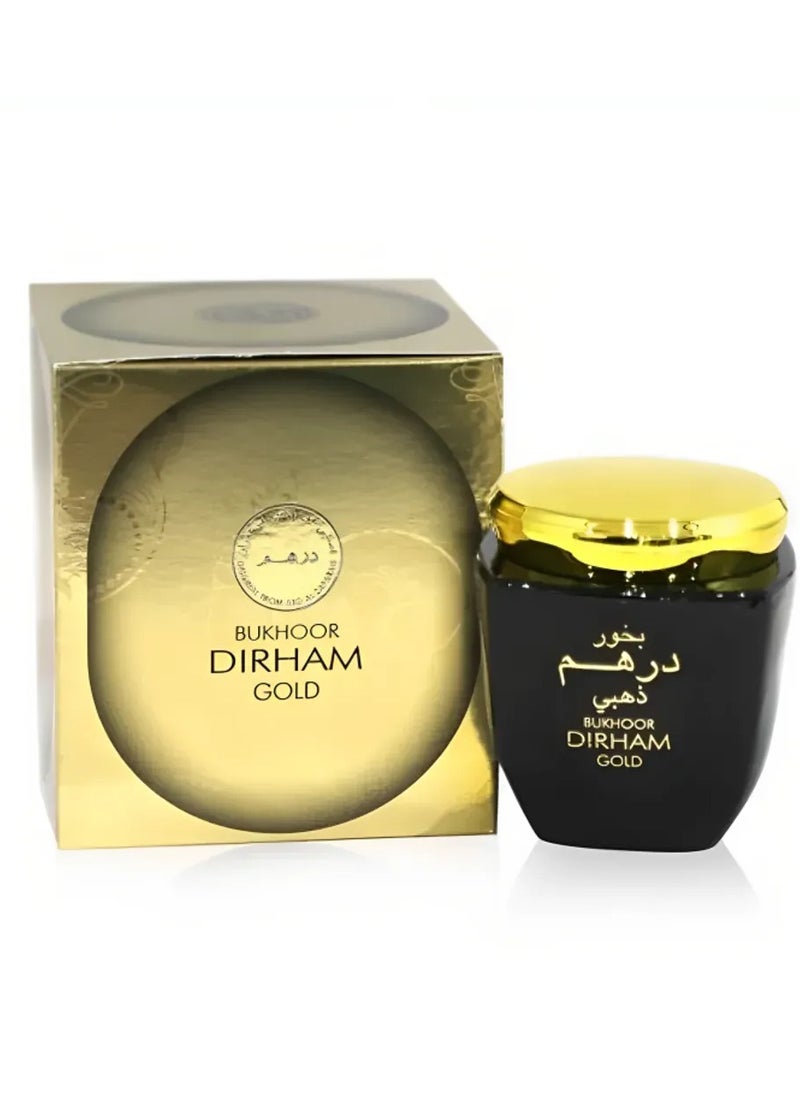ارض الزعفران بخور درهم ذهبي معطر للمنزل والمكتب، 25 قرصًا، 80 غرام  - Image 1