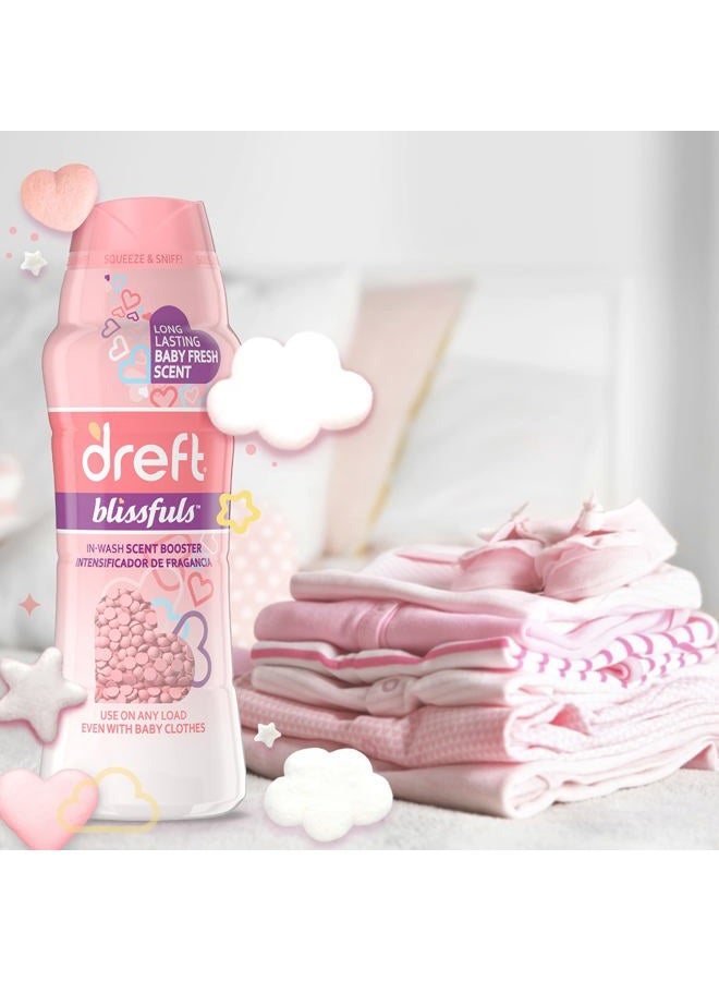 Dreft كرات تعزيز رائحة الغسيل بليسفولز، رائحة بيبي فريش، 20.1 أونصة - Image 4