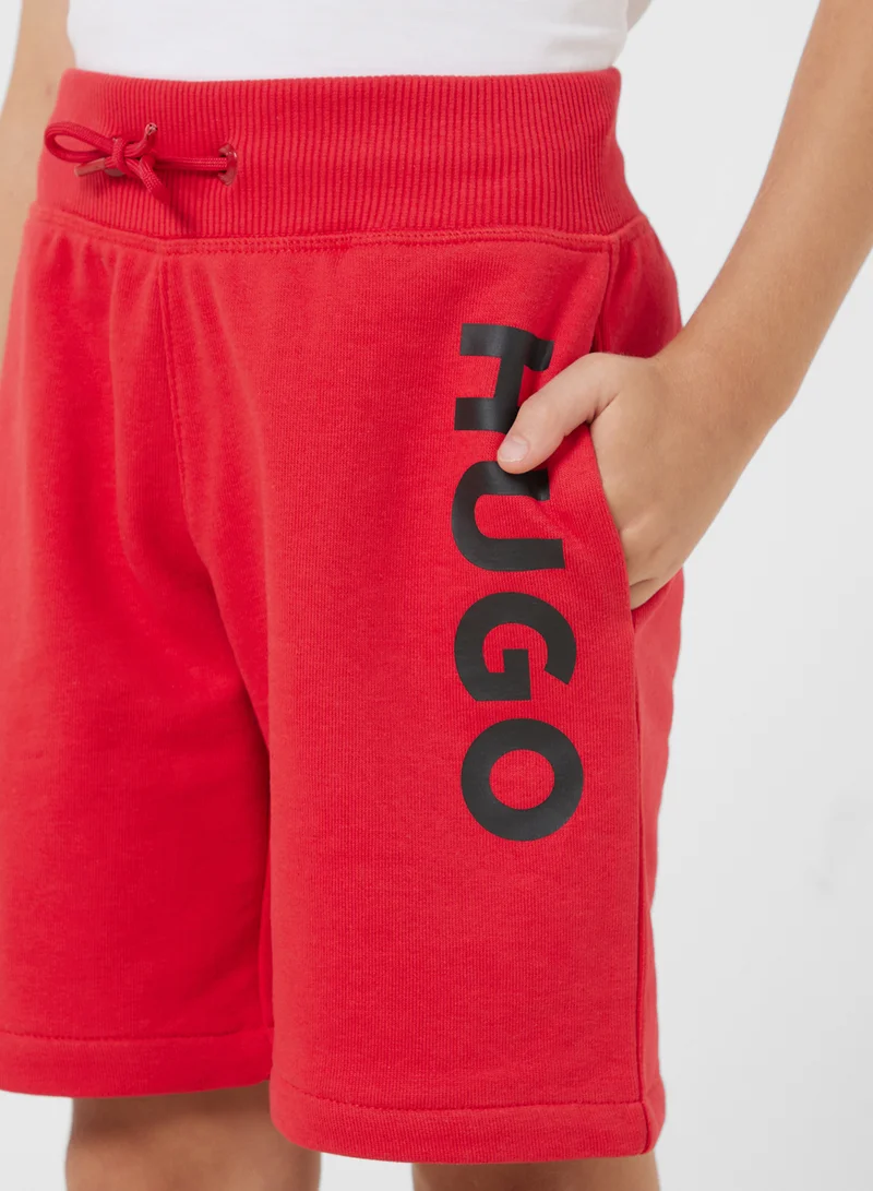 HUGO Kids Logo Shorts