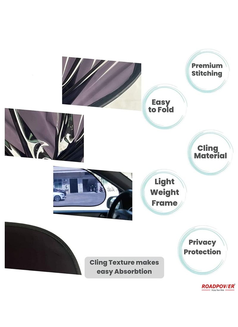 RoadPower - Sun Shade For Car Car Screen Sun Protector Pack of 4 - Image 1
